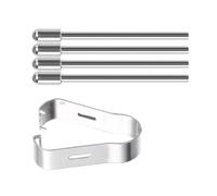 HDOYTXXM Pastilles en métal pour stylo Astuces S7+ S23 Note10 20 pointes de rechange avec pince à épiler pour une manipulation facile pour onglets Conseils