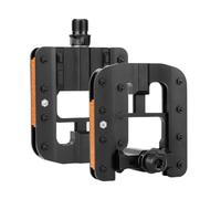 HDOYTXXM Pédales de vélo pliables avec bandes réfléchissantes antidérapantes pour vélos pliants vélos de route