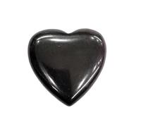 HDOYTXXM Pendentif en forme de cœur Collier Pendentif Artisanat Accessoires Bijoux Pendentif Texture Pierre Pour bijoux uniques et projets d'artisanat Outil de méditation Guérison, taille unique