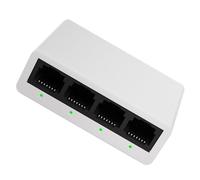 HDOYTXXM Petit Changement Ethernet à 4 Ports, 10 / 100Mbps, Centre de réseau Rapide, Plan Permanent Dense, Action économe en énergie, diviseur de Changement Ethernet