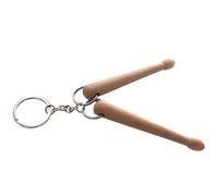 HDOYTXXM Porte-clés multi-usages en bois solide, Double, taille unique