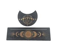 HDOYTXXM Présentoir de cartes de tarot en bois unique Dieu Support de tarot Base Table Décoration Classe de Dieu Support Plateau