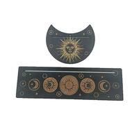 HDOYTXXM Présentoir de cartes de tarot en bois unique Dieu Support de tarot Base Table Décoration Classe de Dieu Support Plateau