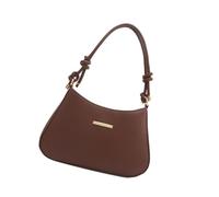 HDOYTXXM Sac à main tendance couleur bonbon sac à bandoulière pratique en cuir PU sac à main de travail pour étudiants et bureau nouveaux arrivants sac élégant pour femmes, marron