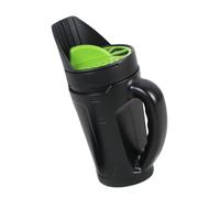 HDOYTXXM Shaker portable pour engrais à gazon et matériaux d'hiver avec ouvertures réglables sur le portable