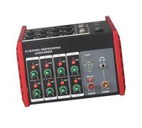 HDOYTXXM Studio Grade 8 Input Sound Combiner Boîtier permanent entièrement en métal, conçu pour les performances en direct, la production musicale, combinateur en métal pour les concerts