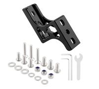 HDOYTXXM Support à clapet, lampe nasale pour vélo de montagne surélevé, sac avant, support bloc étireur, adaptateur de support pour claquette, léger conversion, sièges