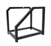 HDOYTXXM Support de présentation pour disques vinyles avec contour fin, rural, industriel, esthétique, stable, incliné pour une intégration sans couture sur le pont domestique, support de disques en