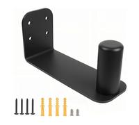 HDOYTXXM Support mural, support de plafond pour enceintes compactes EON, accessoires, haut-parleur surround, crochet arrière, plaque de suspension en métal, étagère murale