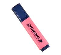 HDOYTXXM Surligneur à séchage rapide, ergonomique, pointe biseautée pour mettre en évidence texte, notes et code couleur, surligneur pour étudiants et étudiants