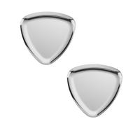 HDOYTXXM Triangle décoratif en métal Plateau Présentoir à bijoux Organisateur multi-usages Solution de rangement cosmétique pour commode de vanité Bureau Bureau Bijoux en métal Organisateur Plat