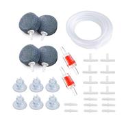 HDOYTXXM Vessie de tube d'aquarium pour petits et grands réservoirs de poissons - Accessoire d'oxygénation efficace - Ventouse d'aquarium - Libération de bulles d'air