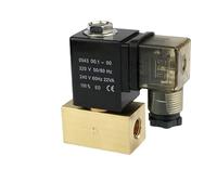 HDPHCRIUN Électrovanne Haute Pression JT22-02 80bar, 2 Voies, 1/4 3/8 1/2 Pouces BSP 12V 24V DC AC220V, vanne en Laiton à Action directe Fermeture Normale, 1 pièce(AC220V,Coil Only)