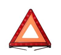 HDREFIRTD Triangle de Panne Trépied Bandes réfléchissantes Triangle Signes Pliable Avertissement de Panne d'urgence Voiture réfléchissant(A2 41CM)