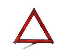 HDREFIRTD Triangle de Panne Trépied Bandes réfléchissantes Triangle Signes Pliable Avertissement de Panne d'urgence Voiture réfléchissant(A1 28CM)