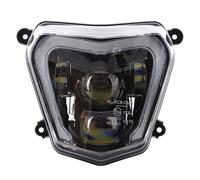 HDRTCBU Feux Additionels LED Ampoule de phare de moto avec phare DRLLED Convient pour Duke 690 R 690R 2012-2016 2017 2018 2019 Moto Projecteur Avant