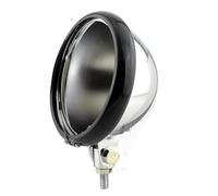HDRTCBU Feux Additionels LED Convient Pour Harley5.75 lampe De Moto Phare LED Coque De Lampe Boîtier De Seau Coque De Phare Support Inférieur Moto Projecteur Avant(Ice Blue)