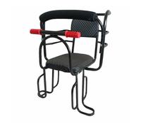 HDRTCBU Selle de vélo Vélo pour VTT Installation Réglable | Accoudoir de pédale de selle de siège de sécurité unisexe monté à l'arrière