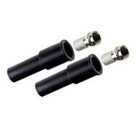 hdsat 2 fiches f 2 manchons etanche caoutchouc tnt satellite cable G