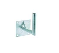 bras coudé déport 250mm diamètre 40mm acier galva fixation antenne parabole satellit