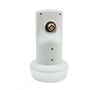 HDSAT HD101 LNB Single Tête Parabole Universelle Full HD 4K Gain 65dB