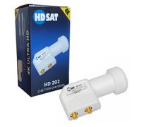 hd202 lnb twin full hd 4k tête parabole 2 sorties 01db