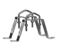 hdsat paire d'etriers fixation mural déport 10 cm pour fixation murale mat antenne tnt sat G