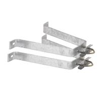 HDSAT PAIRE D'ETRIERS Fixation Murale Déport 30 cm mat antenne tv tnt sat