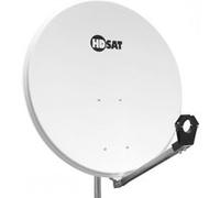 hdsat parabole satellite acier blanche 80cm avec support lnb en acier galvanisé idéal astr G