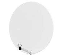 Parabole satellite fibre composite Blanche 85cm BRIDES INOX Anti Corrosion