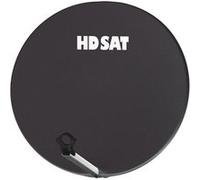 Parabole satellite fibre composite gris anthracite 75cm BRIDES INOX Anti Corrosion