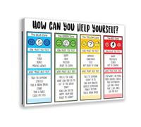 HDSDA Comment créer votre propre affiche sur toile - Décoration de chambre à coucher - Paysage - Cadeau - 20 x 30 cm