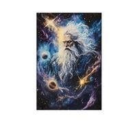 HDSDA Zeus, King of the Gods Art Canvas Poster Décoration Chambre Paysage Bureau Chambre Cadeau 40 x 60 cm