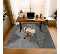 HDSDVNON Coussin De Chaise Bureau Antidérapant Ultra Épais, Dessous en TPR for Protéger Les Tapis/sols Durs, Plusieurs Tailles Au Choix(J-001564,160 x 180 cm)