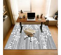 HDSDVNON Coussin De Chaise Bureau Antidérapant Ultra Épais, Dessous en TPR for Protéger Les Tapis/sols Durs, Plusieurs Tailles Au Choix(J-001558,100 x 120 cm)
