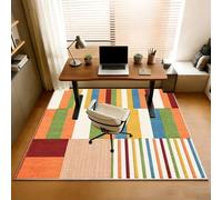 HDSDVNON Coussin De Chaise Bureau Antidérapant Ultra Épais, Dessous en TPR for Protéger Les Tapis/sols Durs, Plusieurs Tailles Au Choix(J-001570,120 x 140 cm)