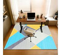 HDSDVNON Coussin De Chaise Bureau Antidérapant Ultra Épais, Dessous en TPR for Protéger Les Tapis/sols Durs, Plusieurs Tailles Au Choix(J-001562,100 x 140 cm)
