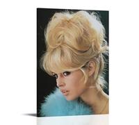 HDSHJFIK Brigitte Bardot - Poster décoratif sur toile - Impression d'art moderne pour chambre à coucher - 20 x 30 cm