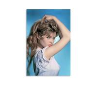 HDSHJFIK Brigitte Bardot Poster décoratif sur toile pour chambre à coucher - 20 x 30 cm
