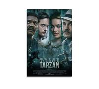 HDSHJFIK Poster de film The Legend of Tarzan Adventure - Impression sur toile - Décoration murale moderne pour chambre à coucher - 20 x 30 cm