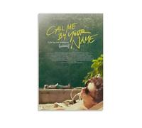 HDSHJFIK Poster décoratif sur toile Call Me By Your Name - Impression d'art moderne pour chambre à coucher - 40 x 60 cm