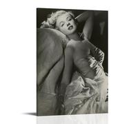 HDSHJFIK Poster décoratif sur toile de l'actrice Mamie Van Doren - Décoration murale moderne pour chambre à coucher - 20 x 30 cm