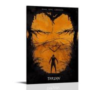 HDSHJFIK Poster décoratif sur toile minimaliste The Legend of Tarzan - Pour chambre à coucher - 60 x 90 cm