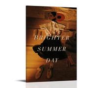 HDSHJFIK Poster décoratif sur toile Nostalgic Excellent Movies A Brighter Summer Day - Poster et image d'art moderne pour chambre à coucher - 30 x 45 cm
