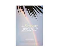 HDSHJFIK Poster décoratif sur toile The Florida Project Arc-En-Ciel - Poster mural moderne pour chambre à coucher - 50 x 75 cm