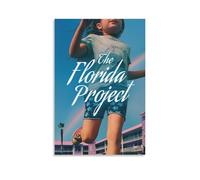 HDSHJFIK Poster décoratif sur toile The Florida Project - Impression d'art moderne pour chambre à coucher - 60 x 90 cm