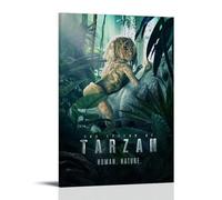 HDSHJFIK Poster décoratif sur toile The Legend of Tarzan - Impression sur toile moderne pour chambre à coucher - 60 x 90 cm