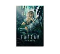 HDSHJFIK Poster décoratif sur toile The Legend of Tarzan - Impression sur toile moderne pour chambre à coucher - 50 x 75 cm