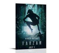 HDSHJFIK Poster décoratif sur toile The Legend of Tarzan - Impression sur toile moderne pour chambre à coucher - 60 x 90 cm