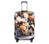 HDSKFNS Blueberry Muffin 03 Housse de valise imprimée pour valises de 45,7 à 81,3 cm, blanc, L